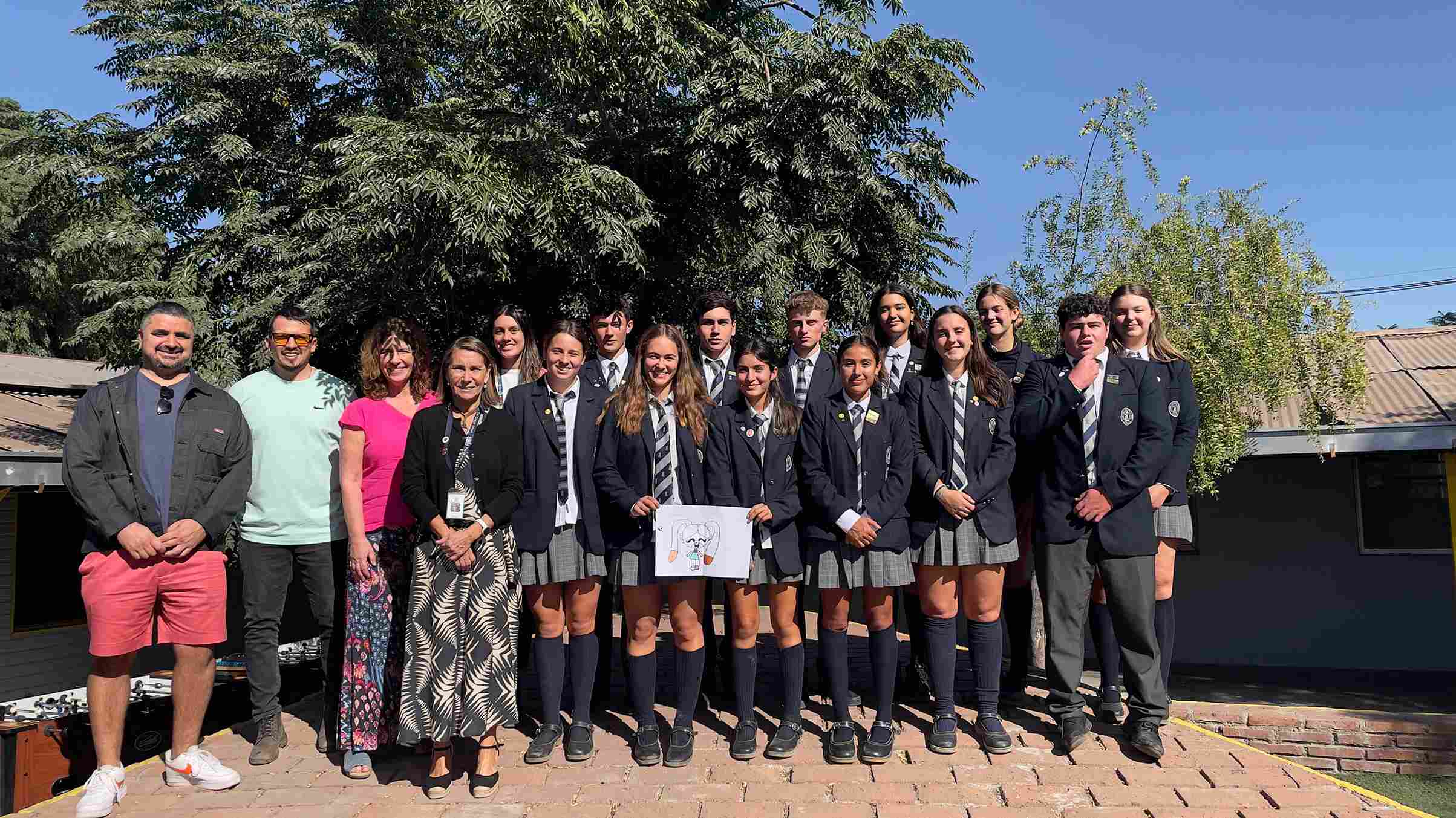 Una dulce visita de nuestros amigos del colegio Grange